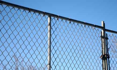 chain link fence job in midland
