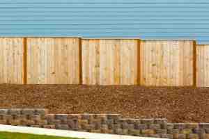 wood fencing