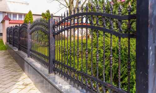 wrought iron fencing in Midland